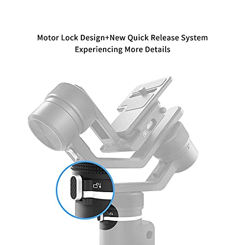 Feiyutech G6 Max [Official] 3-Axis Camera Gimbal Stabilizer For Small Mirrorless/Pocket/Action Camera/Smartphone,Fits Canon 200D M50 Sony Zv1 A6500 Panasonic Gh4 Gopro 8 7 Iphone 14 13 Promax Xr Xs #TOP5