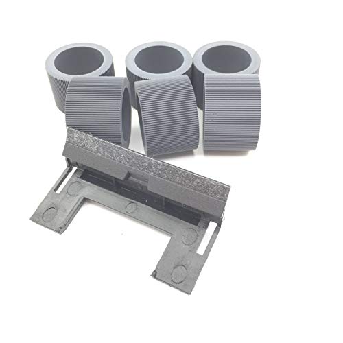 OKLILI 30 peças X 148-4864 1484864 Pneu de rolo de alimentação de captador + 5 peças X 1736115 base