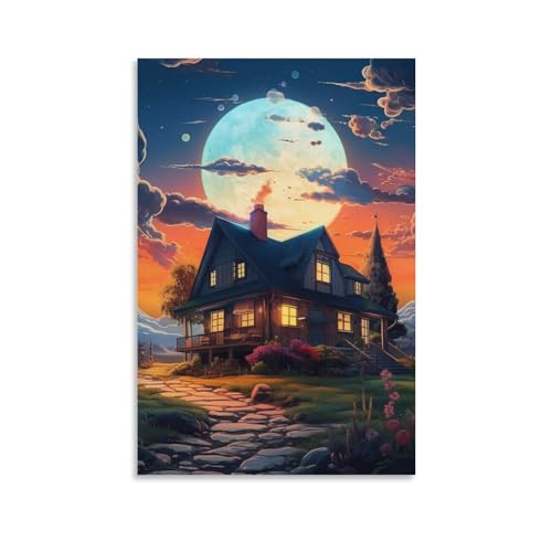 Peinture sur toile paysage apaisant pour créer un havre de paix dans votre chambre