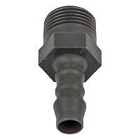 tecuro – tecuro Schlauchtülle mit AG - Ø 10-12 mm x 1/4 Zoll - Nylon 