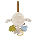 Fehn Activity-Schaf – Motorikspielzeug zum Aufhängen mit spannenden Anhängern zum Greifen und Geräusche erzeugen – Babyspielzeug aus Baumwolle – für Babys ab der Geburt