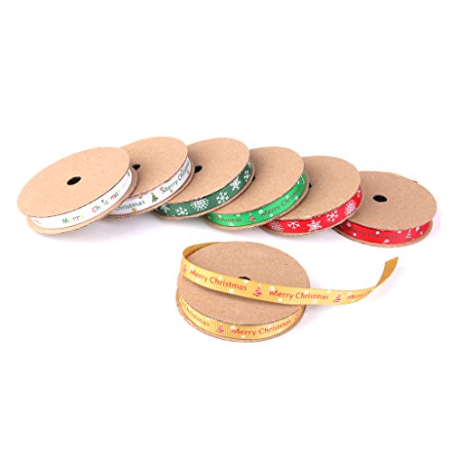 5 Yard 10 Millimetri di Natale del Nastro del
