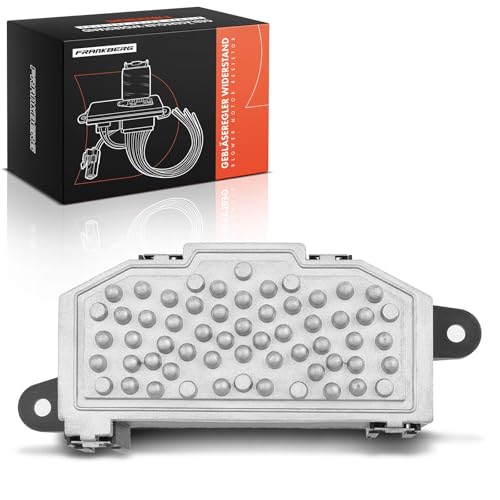 Frankberg Resistencia del Motor del ventilador del calentador Compatible con Berlingo 1.2L 1.6L 2008-Hoy Berlingo Multispace C4 Grand Picasso I C4 Picasso I Jumpy Sustituir# 9654652480