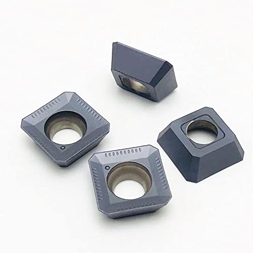 10 pcs insertos de fresado SEKT1204 AFTN LT30 miniatura 2