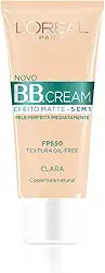 Base BB Cream L'Oréal Paris Efeito Matte Cor Clara FPS 50, 30ml