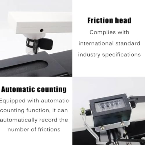 Crockmeter manual con doble rodamiento para control de solidez del color 6