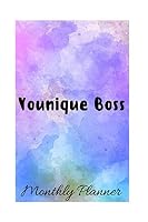 Younique Boss: A Monthly PLANNER 1707033374 Book Cover