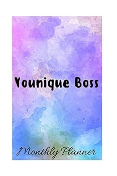 Paperback YOUNIQUE BOSS: A Monthly PLANNER Book