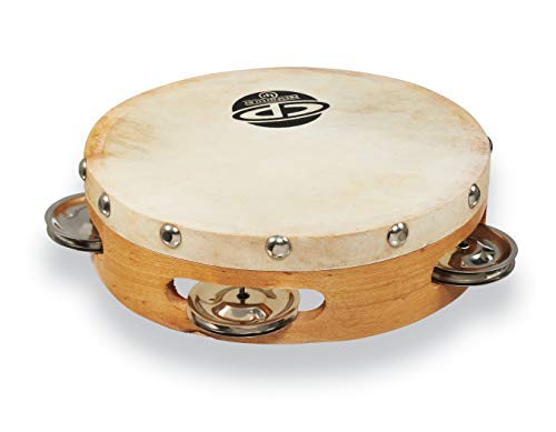 Latin Percussion Cp376 6-Inch Tambourine With Head Single Row #TOP2