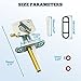 Amhousejoy Fuel Gas Petcock Valve Switch Pump Fit for Yamaha kodiak 400 YFS200 YFM250 YFM350 YFM400 YFM600 YFM660 YFZ350 YFZ450 for Suzuki DRZ400 FZR600 LT80 LTZ250 LTZ400