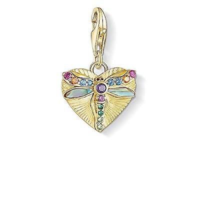 Thomas Sabo - Colgantes de Libélula, Dije Dorado de Corazón con Libélula | Ya disponible en tu tienda friki favorita! En mundofriki.es! Thomas Sabo - Colgantes de Libélula, Dije Dorado de Corazón con Libélula | Ya disponible en tu tienda friki favorita! En mundofriki.es!