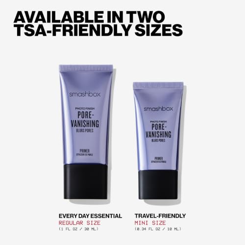 Smashbox Pore Vanishing Primer | Controls Shine, Blurs Pores + Locks in Makeup with a Matte Finish, 1 Fl Oz