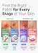 DWEasyDerm EasyDerm Multi-Step Pimple Patch Set – 4-Type Korean Pimple Patches + Free 2-in-1 Dual-Tip Extractor for Complete Skincare Stocking Stuffer Holiday Gift