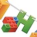 Building Block Birthday Party Supplies Banner by Aliza | Baby Boy Toddler Kids Birthday Decorations – Huge 7-feet Long Brick Themed Decor – The Perfect Decoration for Your Party