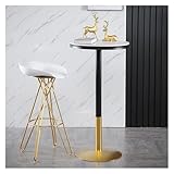 Bartisch, Stehtisch, Stehtisch mit Metallbeinen aus Eisen, for Restaurants, Bars, Außengastronomie(105cm(41in))