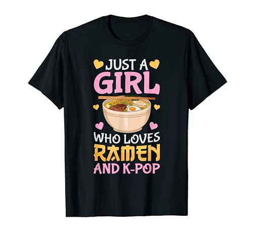 K-Pop Ramen Japonais Nouilles Bol Kpop cadeau T-Shirt