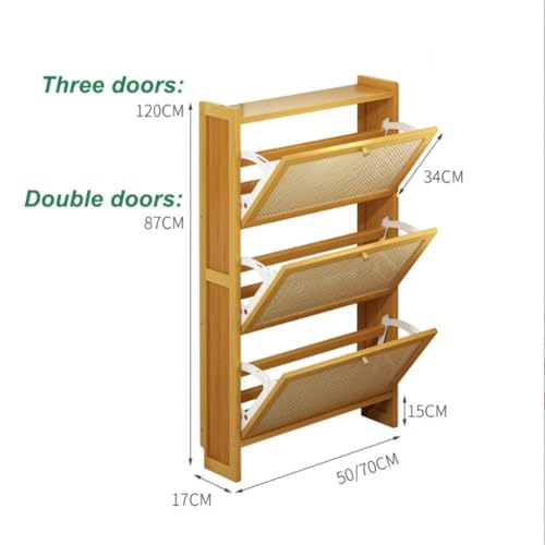Meuble à chaussures compact pour entrée encombrée et petits espaces