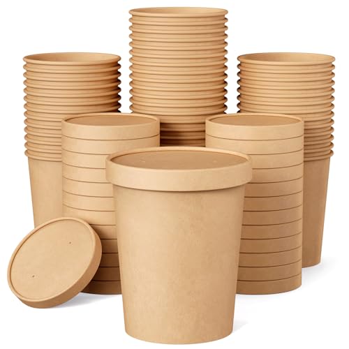 32 Oz Paper Soup and Ice Cream Containers