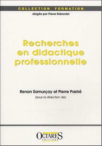 Télécharger Recherches en didactique professionnelle PDF Ebook En Ligne
