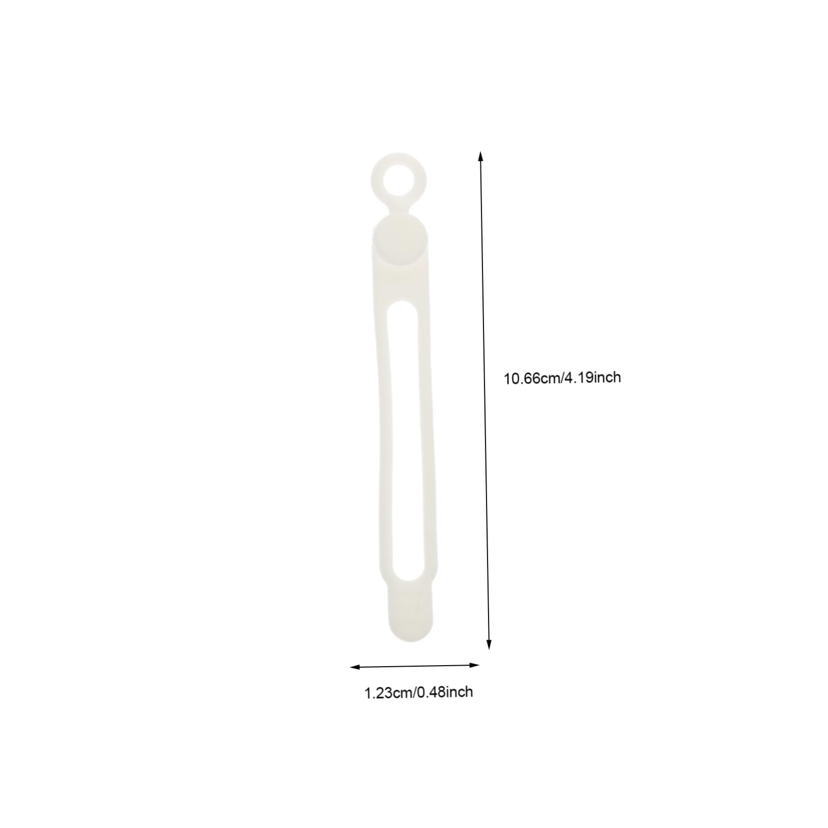 Kabelbinder, 16 stücke Draht Organizer Organisatoren und Lagerung Rack Computer Kabelbinder Halter Haken Kabel Manager(White)