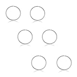 Stärke Ringöse: Ca. 0,8mm, Gewicht je Öse: 0,22 g.