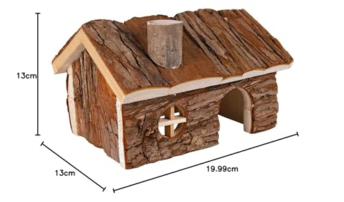 Trixie 6160 Natural Living Hendrik XL Hamster House 20 x 13 x 13 cm - Image 2