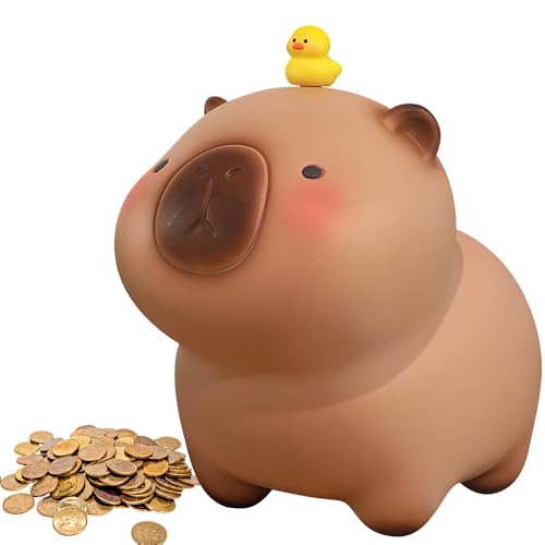 KBIBCK Capybara Spardose, Spardose für Kinder, Capybara Sparschwein,...