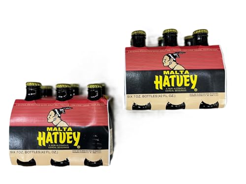 Generic Malta Hatuey, 7 oz Bottles,Two Six Pack (non alcoholic)