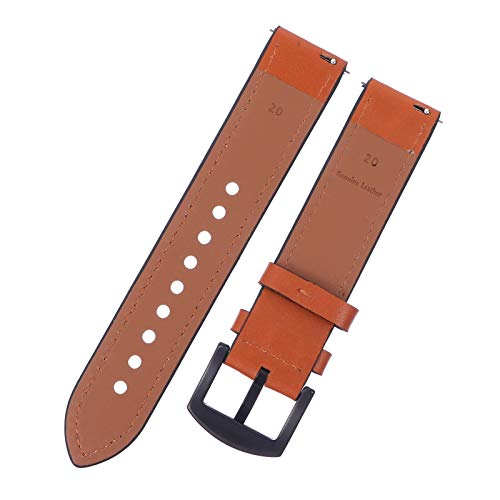 ULTECHNOVO Pulseira de RelÃ³gio de Couro Pulseira de RelÃ³gio de Couro ClÃ¡ssico SubstituiÃ§Ã£o Comp