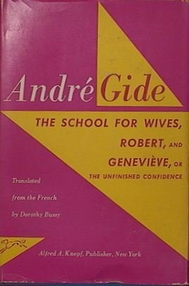 The School for Wives; Robert; Genevieve B000SST2US Book Cover