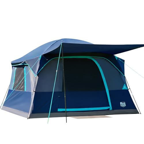 Timber Ridge 6 Person Camping Tent, Large Family Tents Cabin...