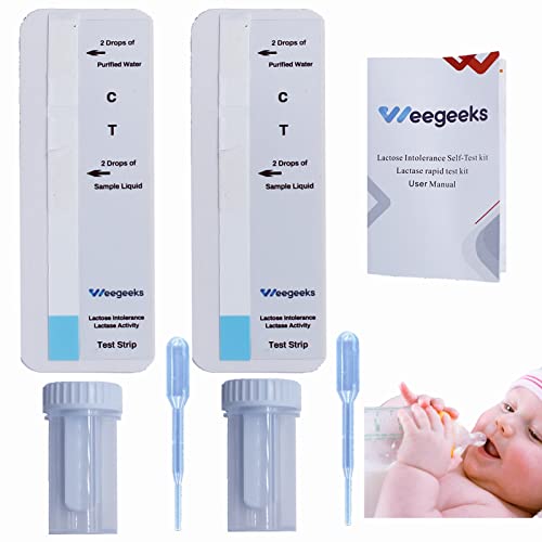 Tiras de prueba de intolerancia a la lactosa en casa, prueba de actividad de lactosa, prueba de sensibilidad alimentaria (2)