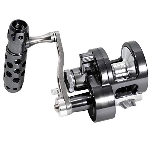 Full Metal Trolling Jigging Reel 14Kg 30Lbs Lever Drag Deep Sea Ocean Boat Big Game Fishing Lever Drag 2 Speed High And Low #TOP1