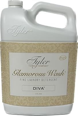 Tyler Gallon Glam Wash Laundry Detergent, Diva 128 Fl Oz (Pack of 1)