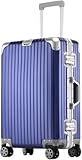 Reisekoffer Koffer aus Aluminium-Magnesium-Legierung, Universalrad, Aluminiumrahmen, Trolley,...