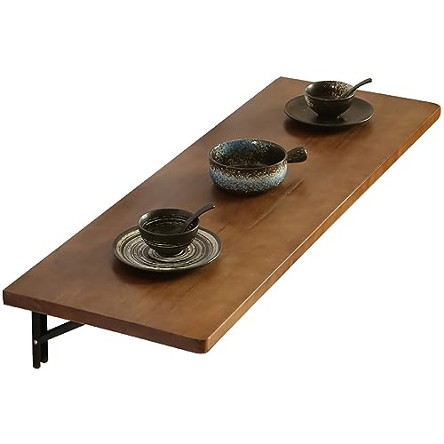Table murale flottante pliante invisible bureau ordinateur portable - 2