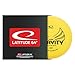 Latitude 64 Zero Gravity Saint | Stable Disc Golf Fairway Driver | Floats in Water | Lightweight w/High Glide & Precise Control | Beginner Frisbee Golf Driver | Grippy Base Plastic | 120-130g (Yellow)