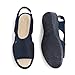 JOMIX Calzado Mujer Confort Rejilla Ventilada Sandalias Señora Maior Cuña Estable Talon Descubierto Zapatos Peep Toe Punta Abierta Plantilla Suave para Trabajo Azul 38 Imagen de JOMIX Calzado Mujer Confort Rejilla Ventilada Sandalias Señora Maior Cuña Estable Talon Descubierto Zapatos Peep Toe Punta Abierta Plantilla Suave para Trabajo Azul 38