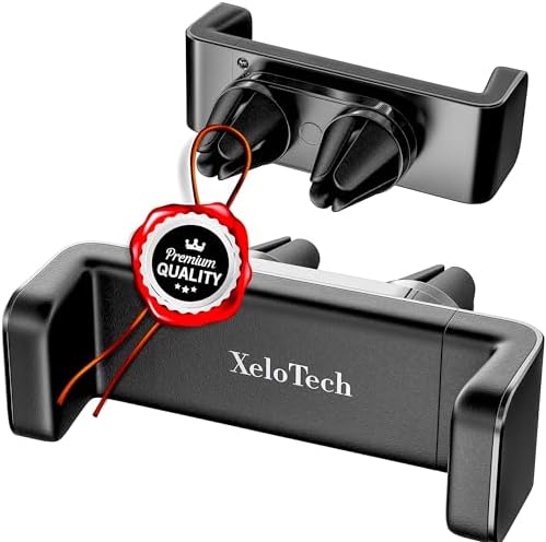 XeloTech Handy Halterung für Auto-Lüftung - für iPhone 18 Pro, 17 Pro, 16 pro, Samsung Galaxy S26, S25, S24, A57