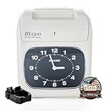 Amano Professional Time Clock: Quartz Accuracy, Effortless Operation, Clear Printing, Perpetual Calendar, and Multiple Pay Period Options (BX-1500)