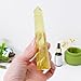 Apengshi 1PCS Natural Crystal Citrine Tower 5.9