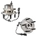 Brand New (Both) Front Wheel Hub and Bearing Assembly for Jaguar S-Type, XJ8, XJR 5 Lug W/ABS (Pair) 513169 x2