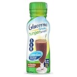 Glucerna Hunger Smart, Diabetes Nutritional Shake, To Help Manage Blood Sugar, Rich Chocolate, 10 Fl Oz, 24 Count