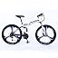 White-black tires