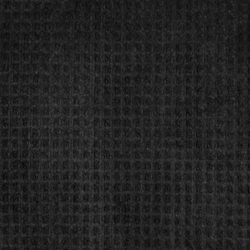 Serviettes gaufrées noires biodégradables jetables pour table lot de 30 - 4