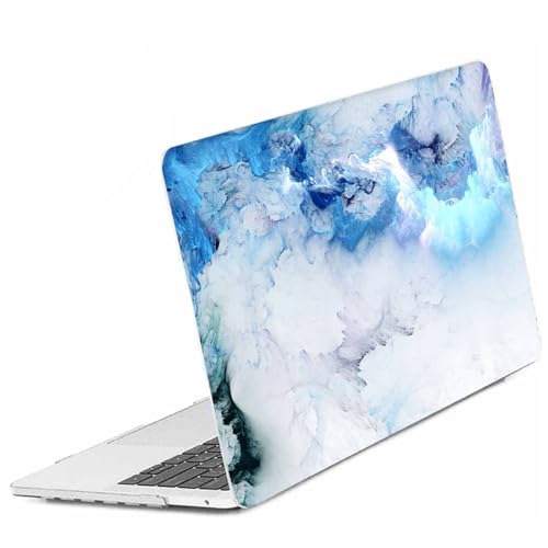 Étui pour MacBook Pro 14 Pouces coque rigide plastique bleu A3434 A2992
