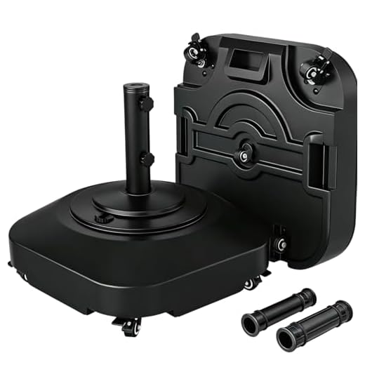 Wind-Resistant Mobile Umbrella Base