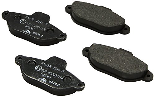 ATE 13046039552 Set Pastiglie Freno A Disco - Con Contatto Usura, Per Impianto Bendix