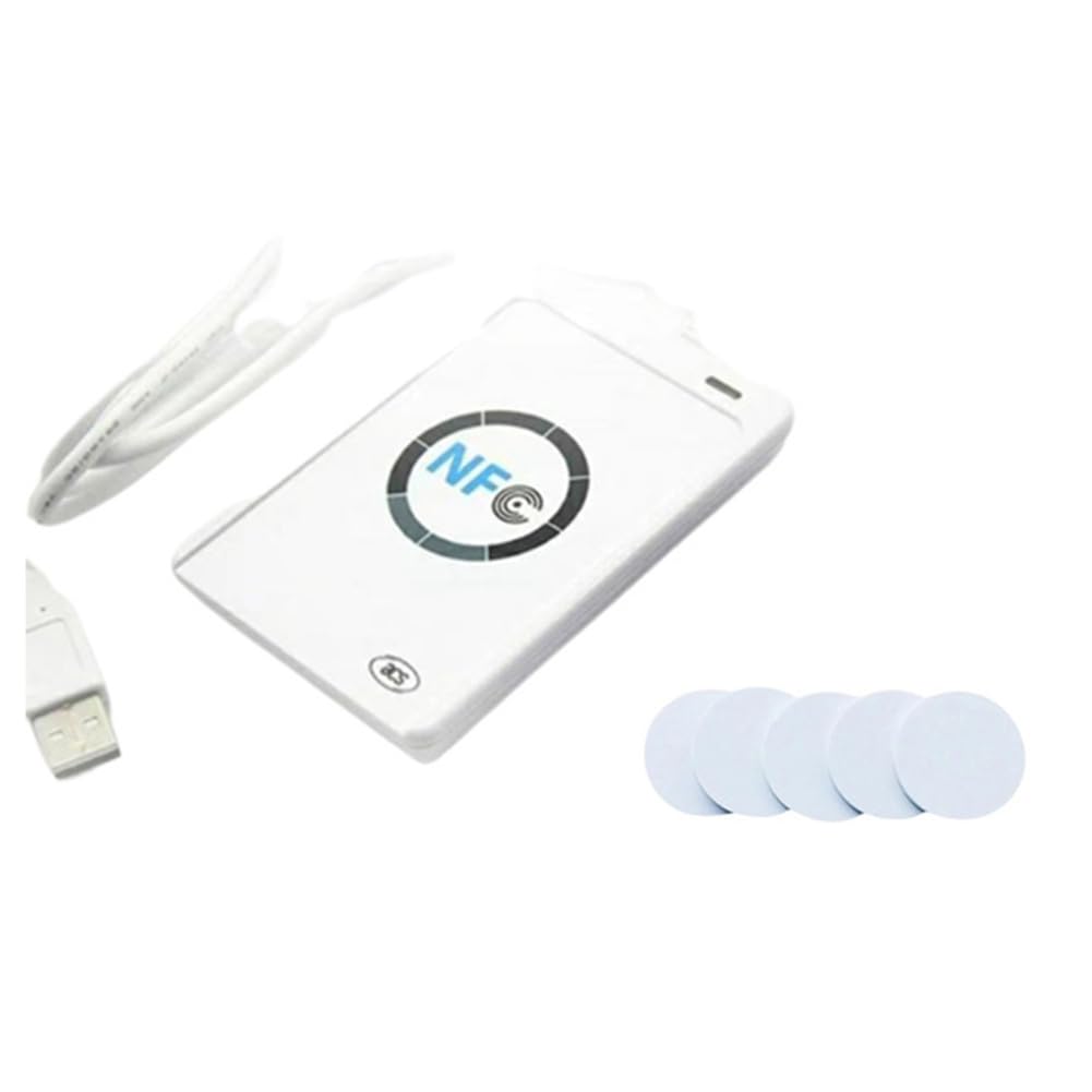 ACR122U Programmatore ISO14443 Lettore di Smart Chip Card 13,56 MHz Tag Clone Copier IC 1K S50 Token Writer Duplicatore NFC (A)