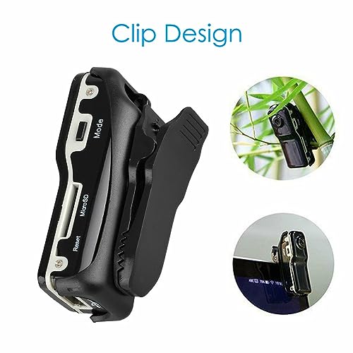 Filmadora Mini DV Com Bateria de Lítio, Tamanho Pequeno, Revestimento Em Liga, Controle de Som, Carr